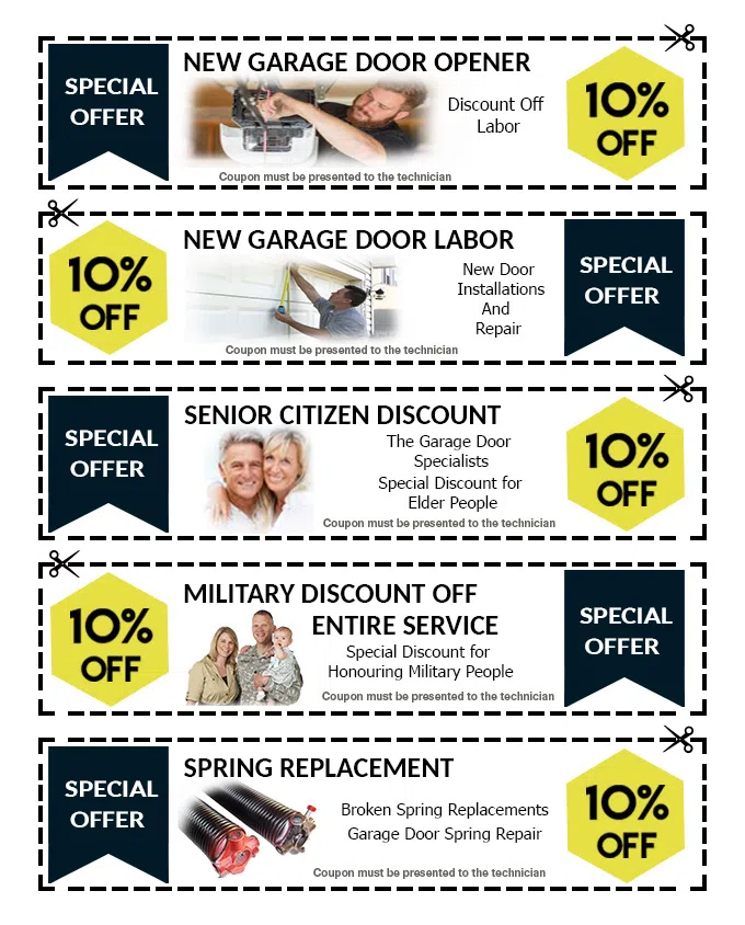Garage Door & Opener Repairs Sun Lakes, AZ 480-648-1412 - coupons
