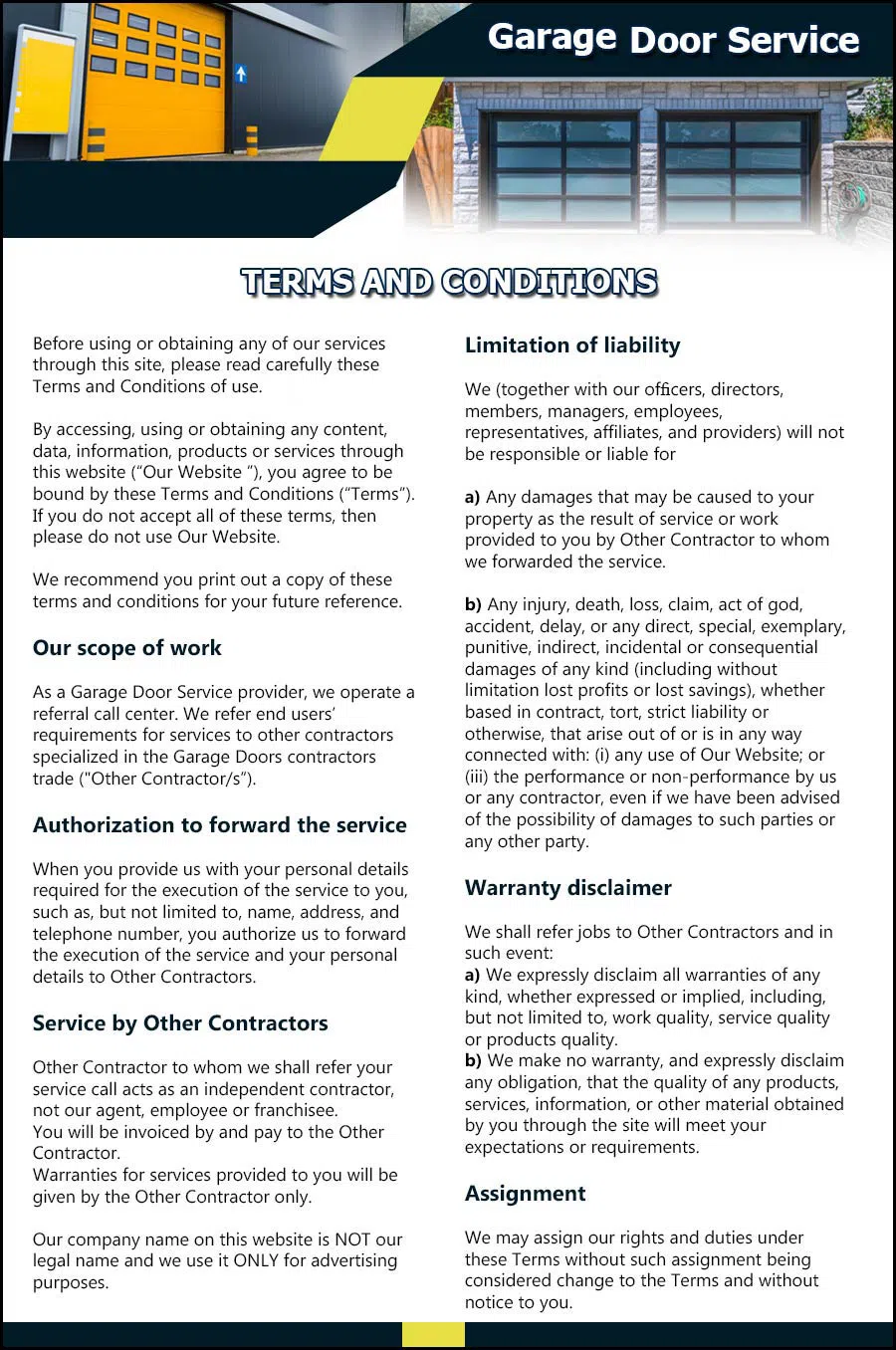 Garage Door & Opener Repairs Sun Lakes, AZ 480-648-1412